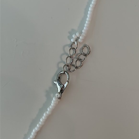 colorful beaded choker necklace - Picture 3 of 3